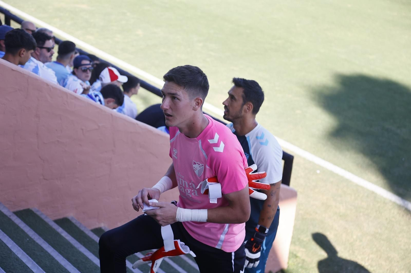 Almería-Málaga CF, en fotos