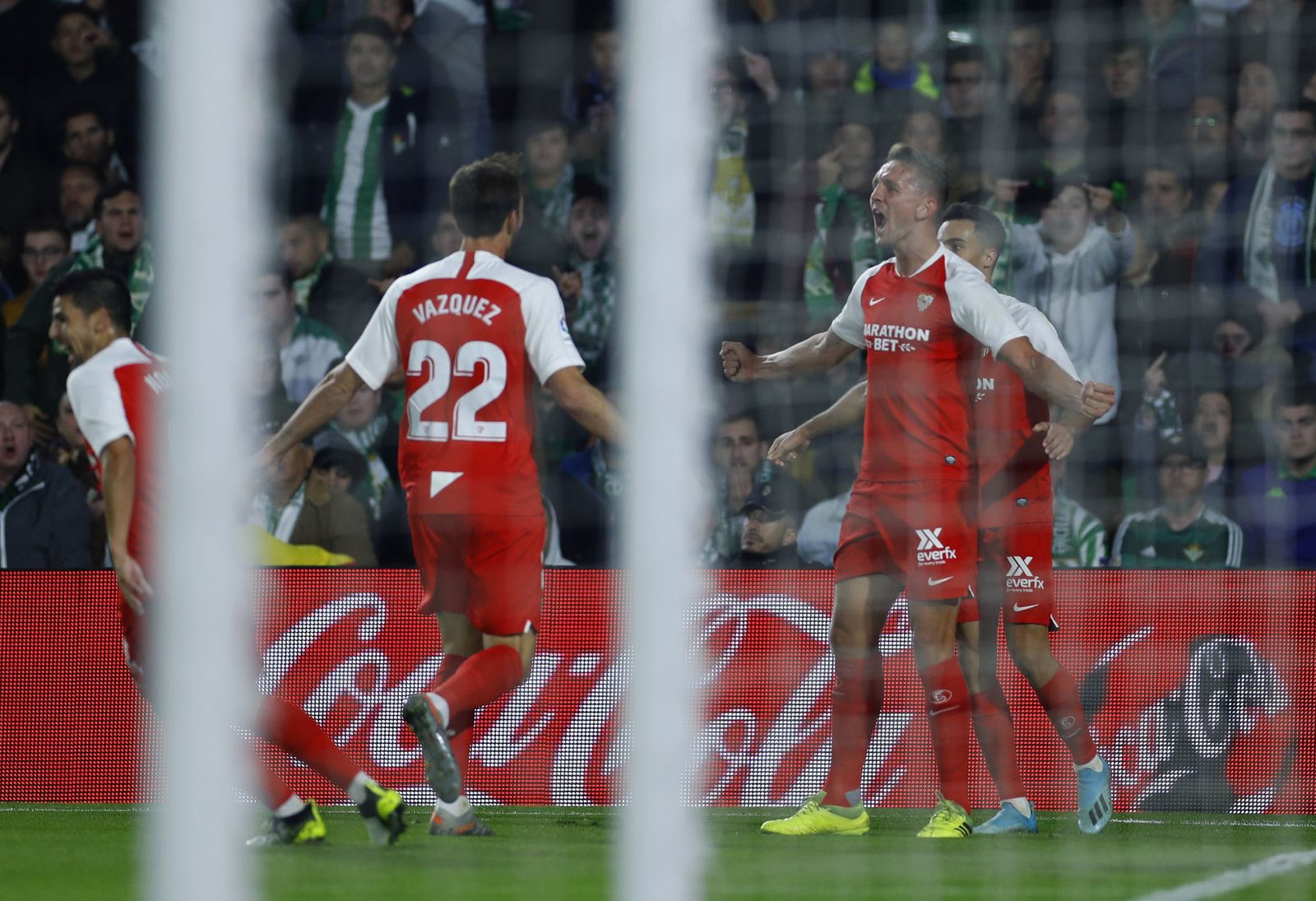 La imágenes del Betis-Sevilla fc