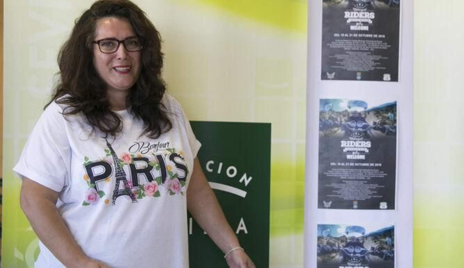 La alcaldesa en funciones y candidata a la reelección Por Alanís, Eva Ruiz.