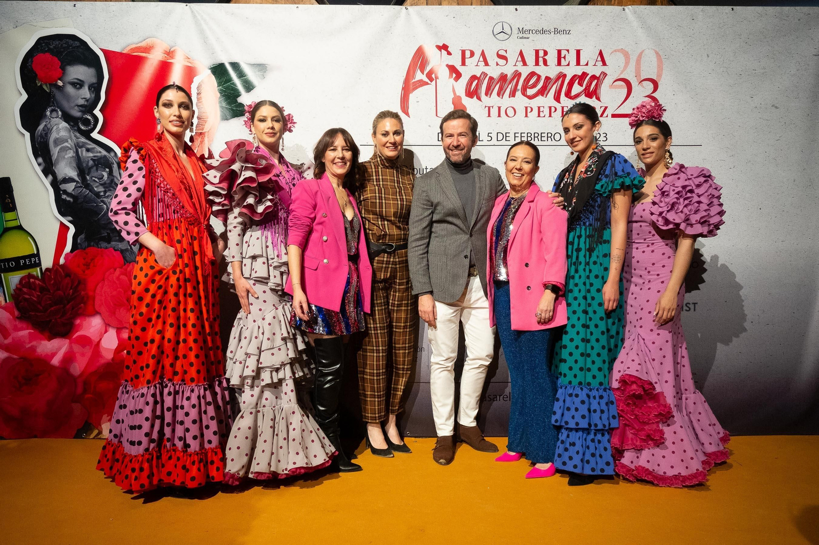 Desfile de Rocío Martín de Gitana en la Pasarela Flamenca Jerez Tío Pepe 2023