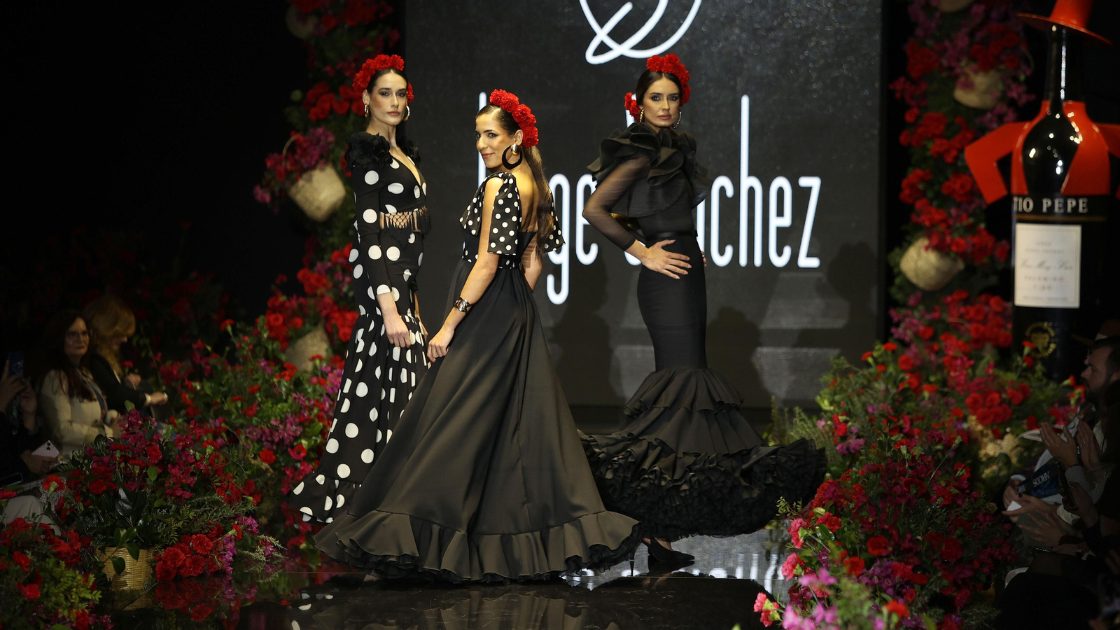 Desfile de Jorge Sánchez en la Pasarela Flamenca Tío Pepe Jerez 2024