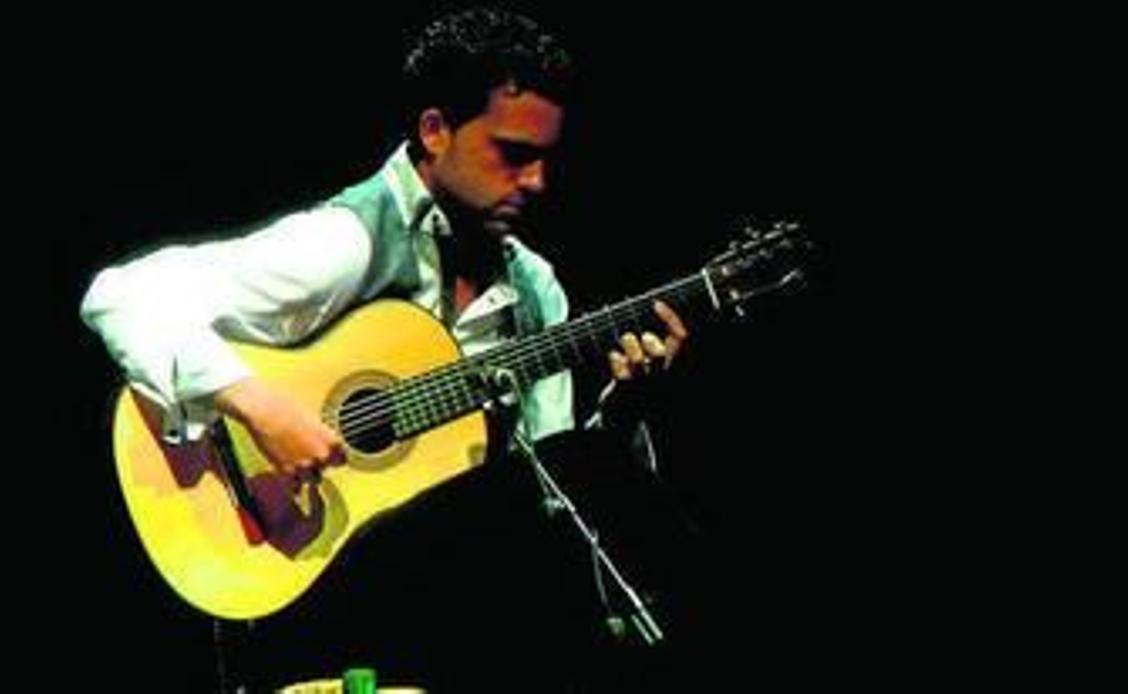 Marcelo Palanco, en uno de sus conciertos.
