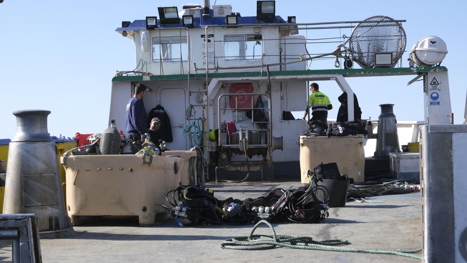 La piscifactoría de El Cañarete, en imágenes