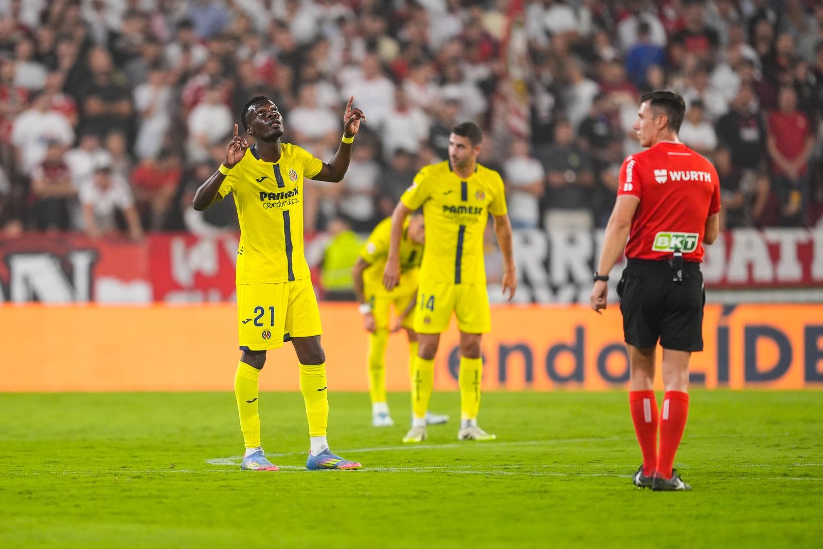 Las fotos del Sevilla-Villarreal