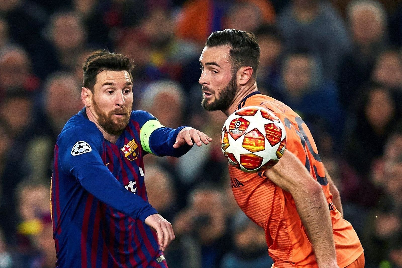 Las imágenes del Barcelona-Olympique de Lyon de Champions