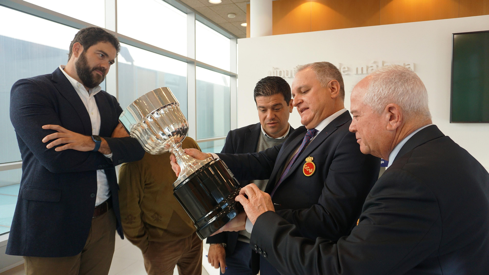 La Copa Iberia de golf, en su presentación.
