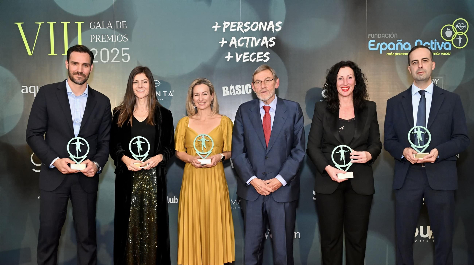 María del Mar Vázquez junto al resto de premiados.