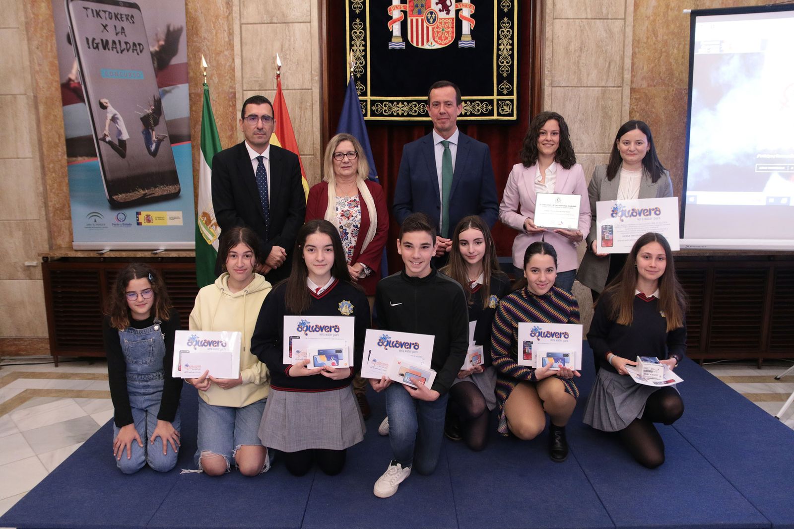 Entrega de premios 'Tiktokers por la igualdad'