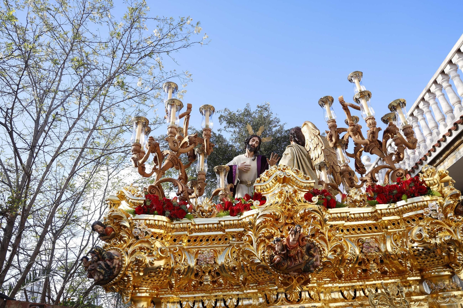 Fotos del Miércoles Santo en La Línea Oración en el Huerto, Abandono y Medinaceli