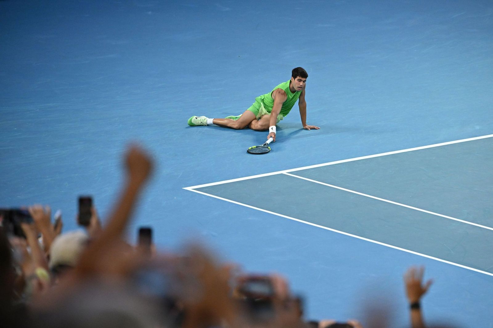 Las fotos del triunfo de Alcaraz en Australia