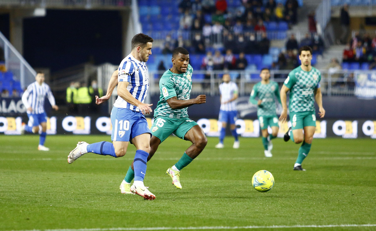 Las fotos del Málaga CF-Almería.