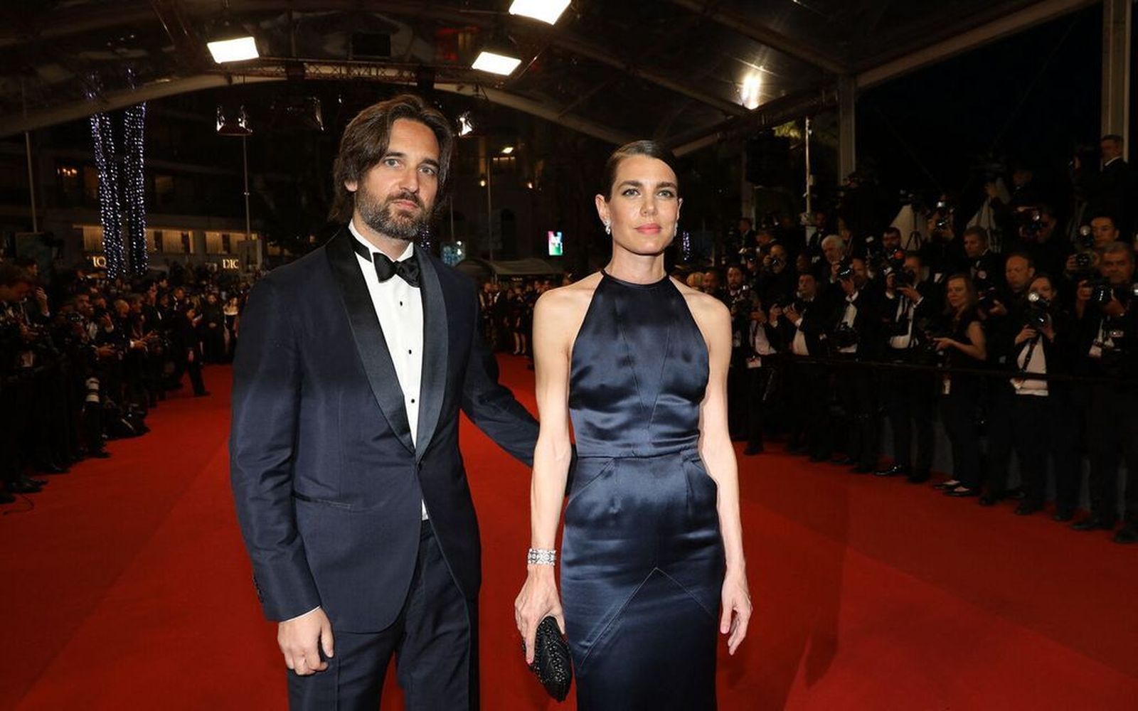 Carlota Casiraghi y Dimitri Rassam, en la alfombra roja de Cannes.