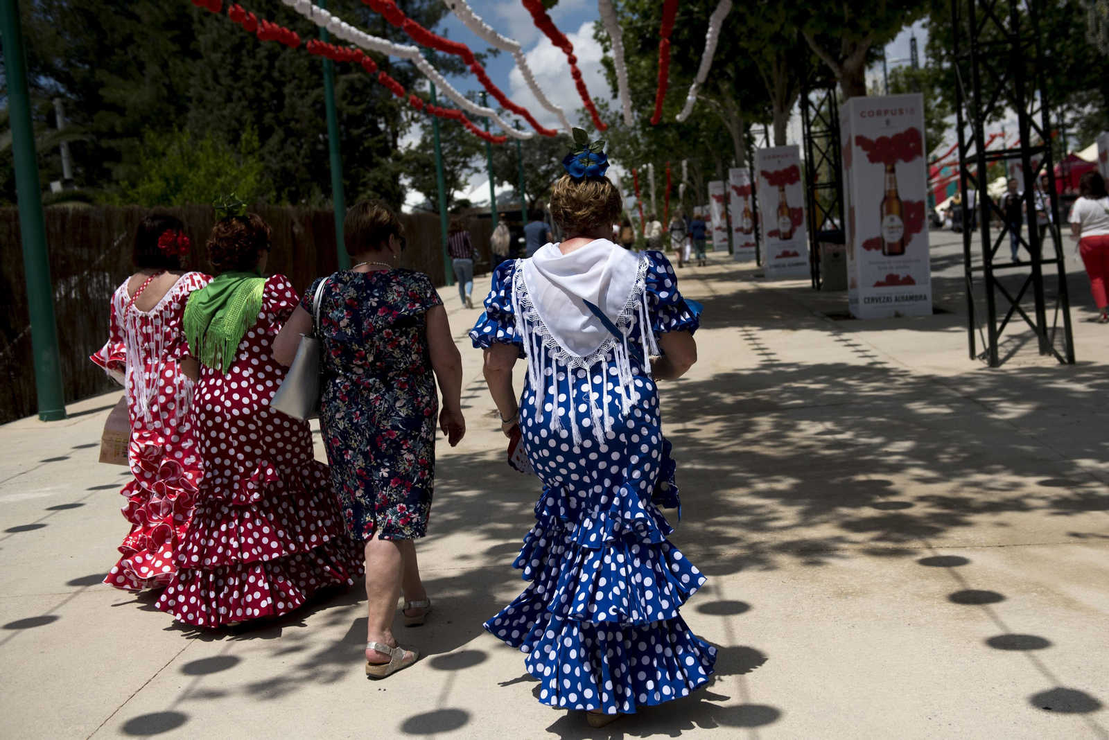 Las imágenes del martes de la Feria del Corpus