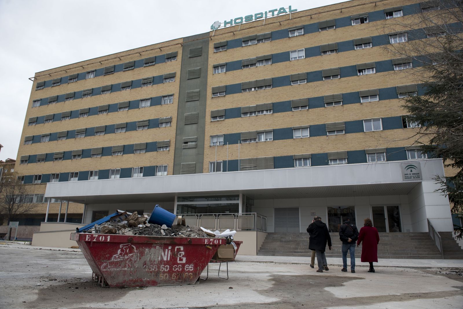 Fachada del Hospital de Neurotraumatología de Granada