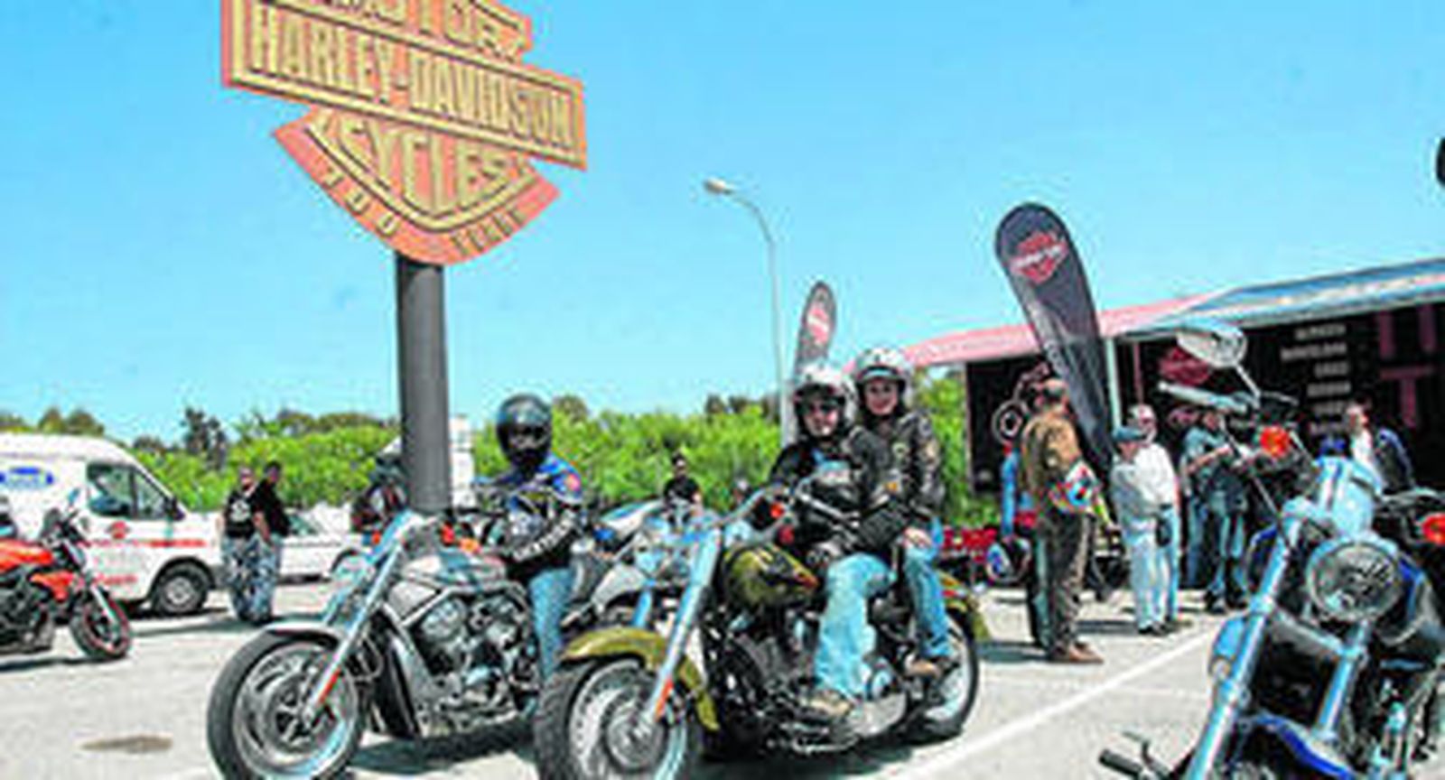 El Puerto ya ha sido varias veces destino de paso de varias rutas de motocicletas Harley Davidson.
