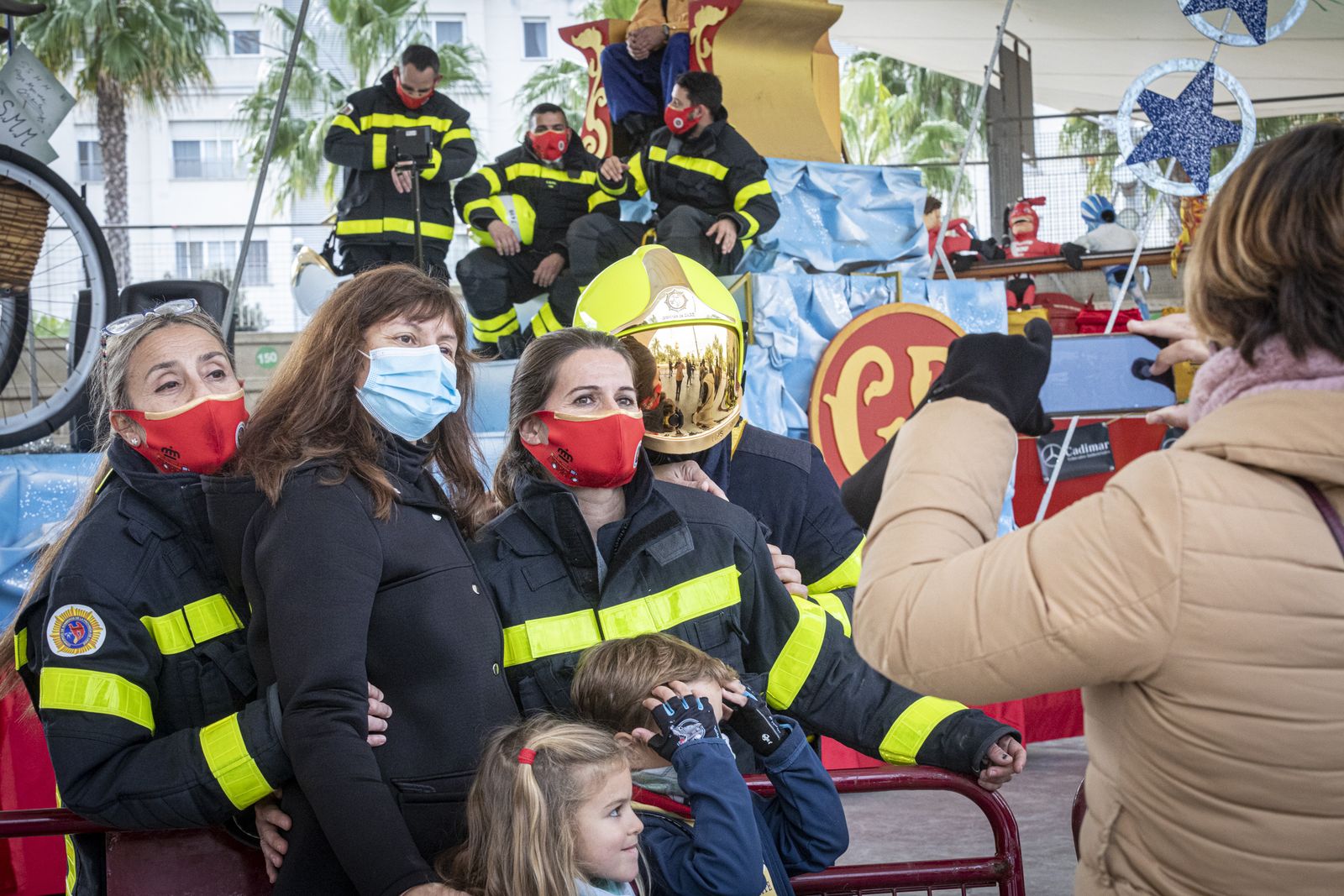Imágenes de los Reyes Magos en Cádiz