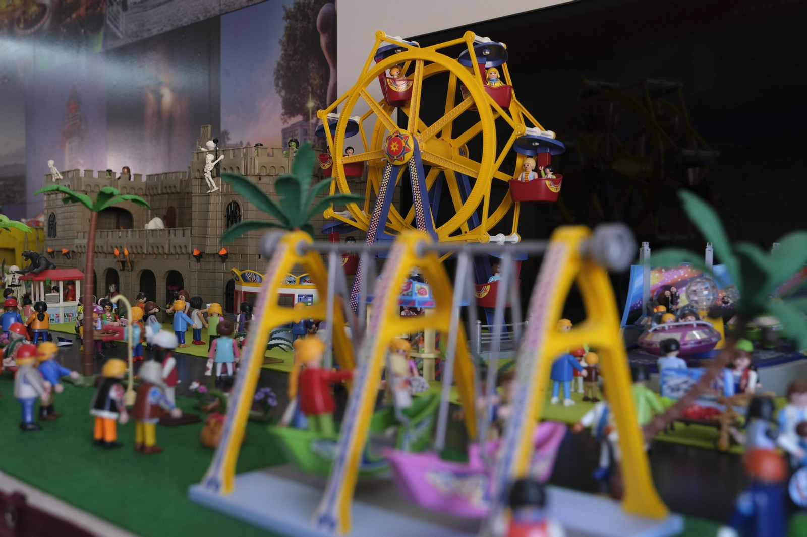 Fotogalería de los playmobil en la Feria de Almería.