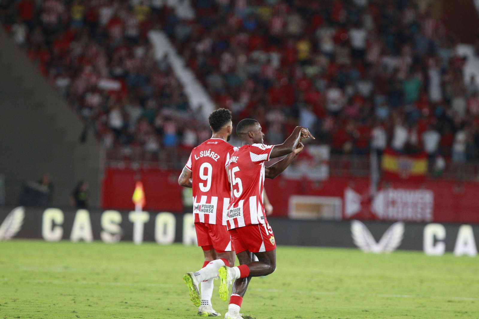 Imágenes del partido U.D. Almería-Real Club Celta de Vigo