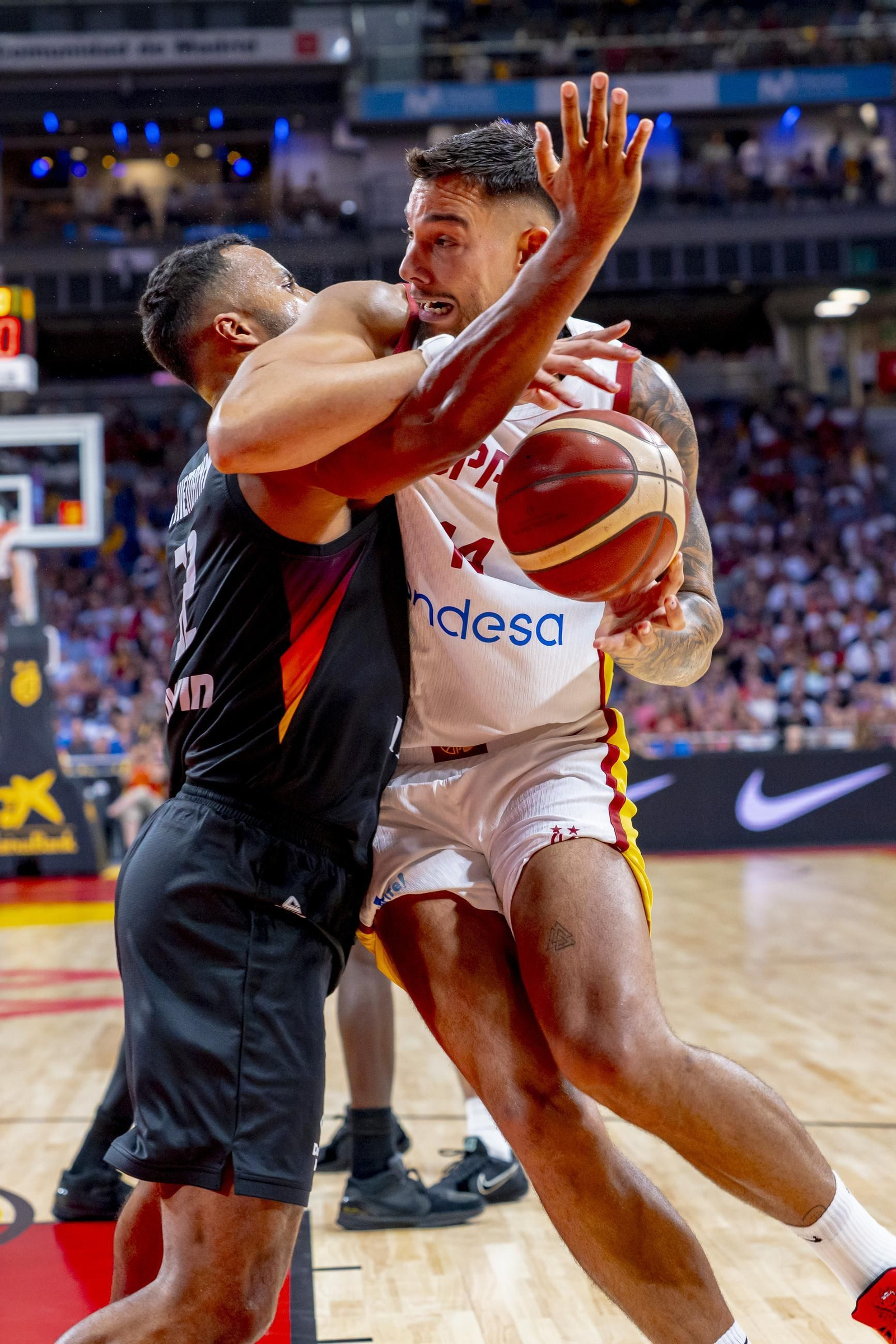 Las mejores fotos del España-Alemania de baloncesto