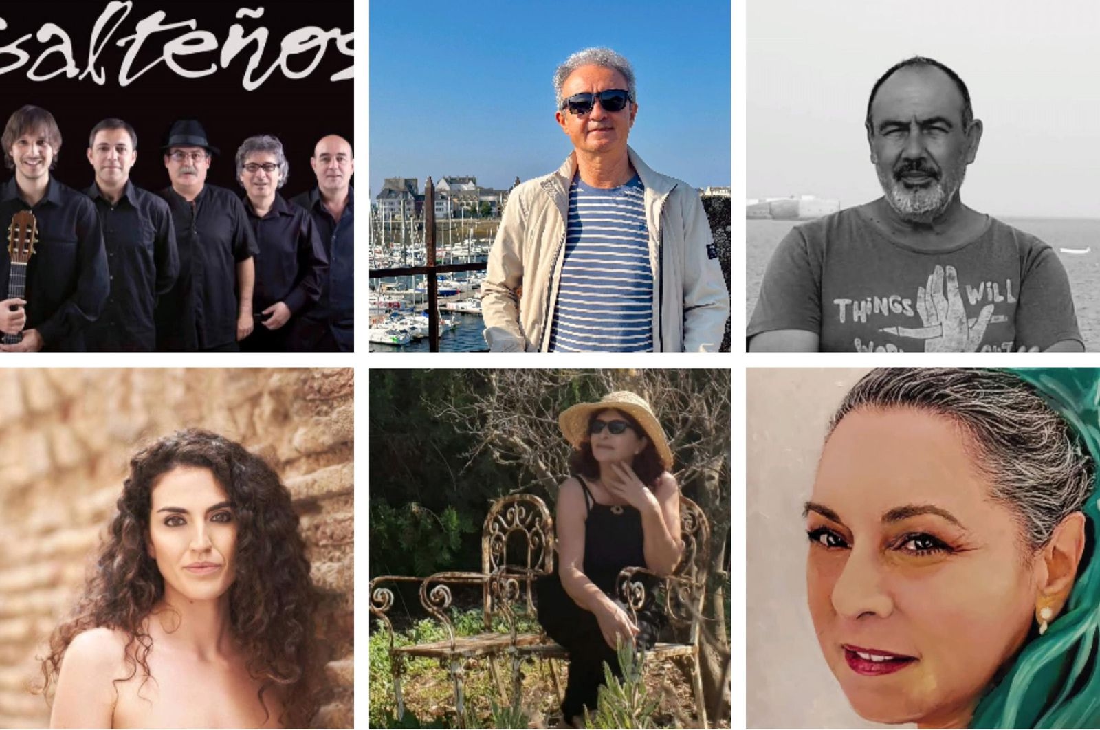 Poetas invitados con la música de Salteños.