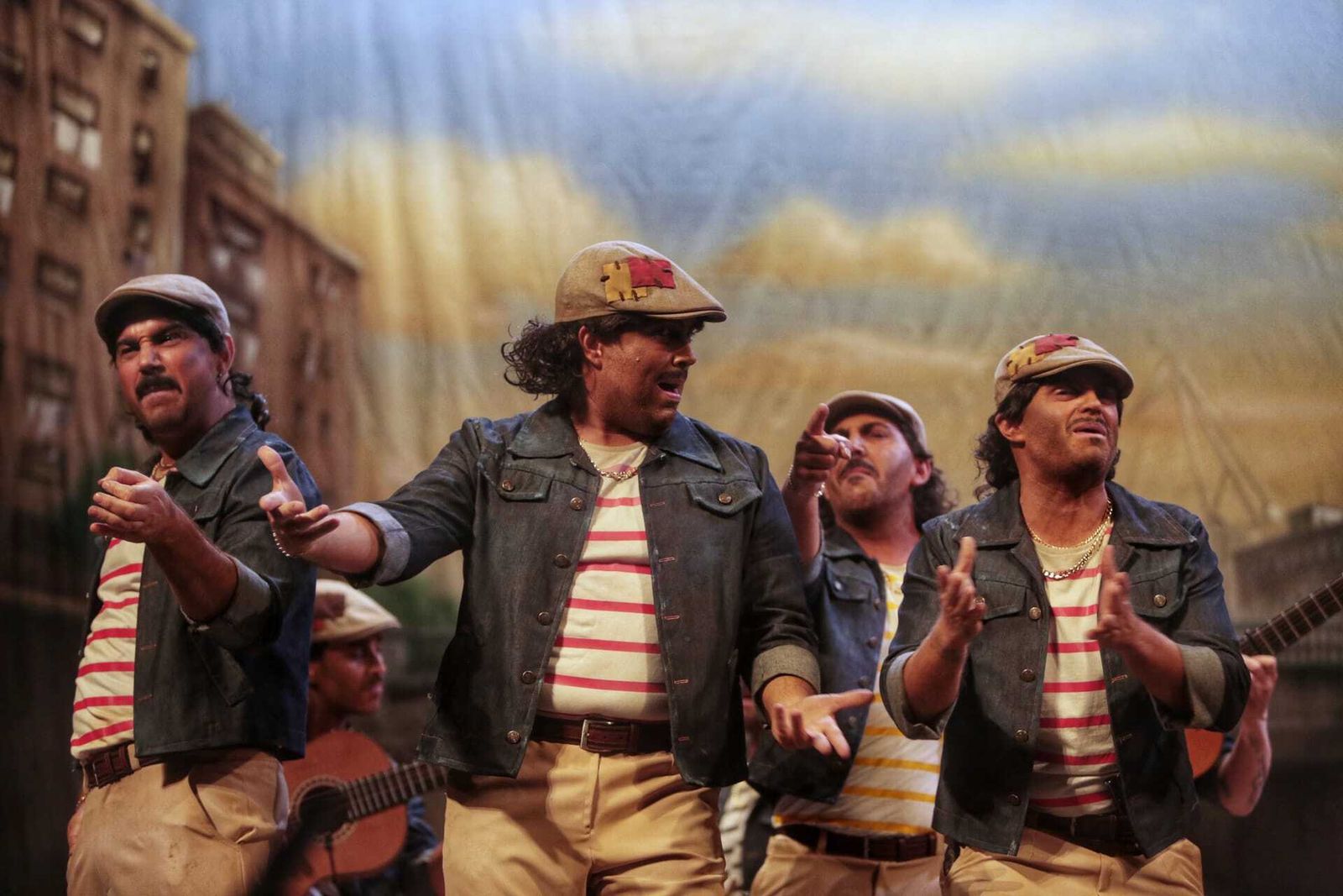 Comparsa "Los quinquis".