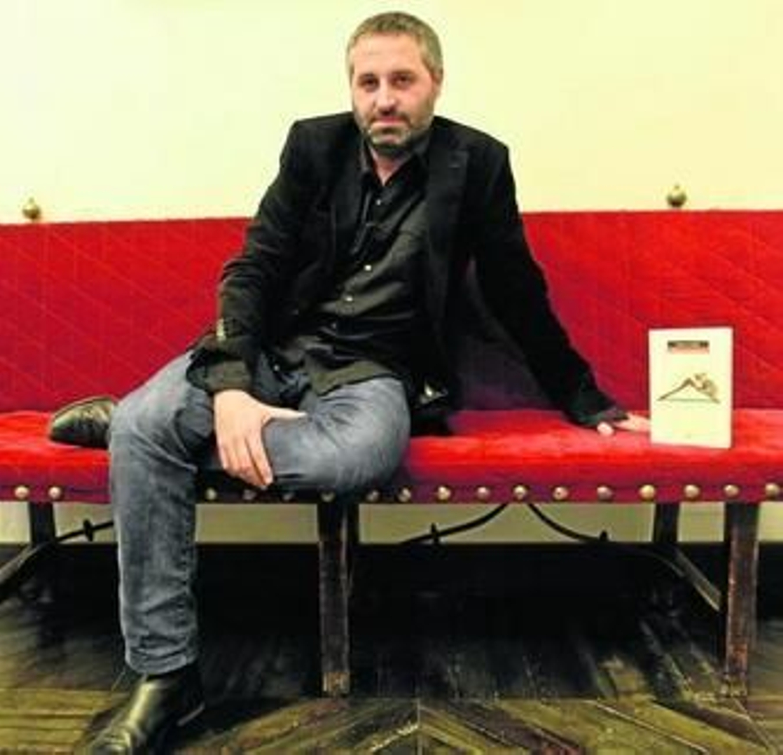 Cutillas, ayer, en la Casa de los Tiros.