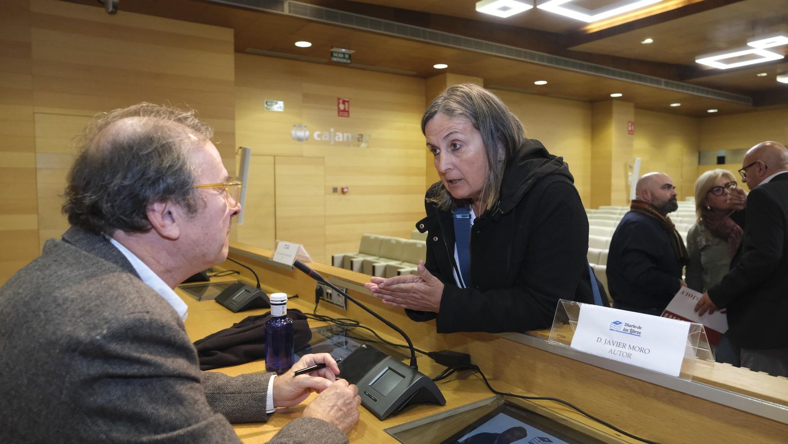 Diario de los Libros con el escritor Javier Moro, en imágenes