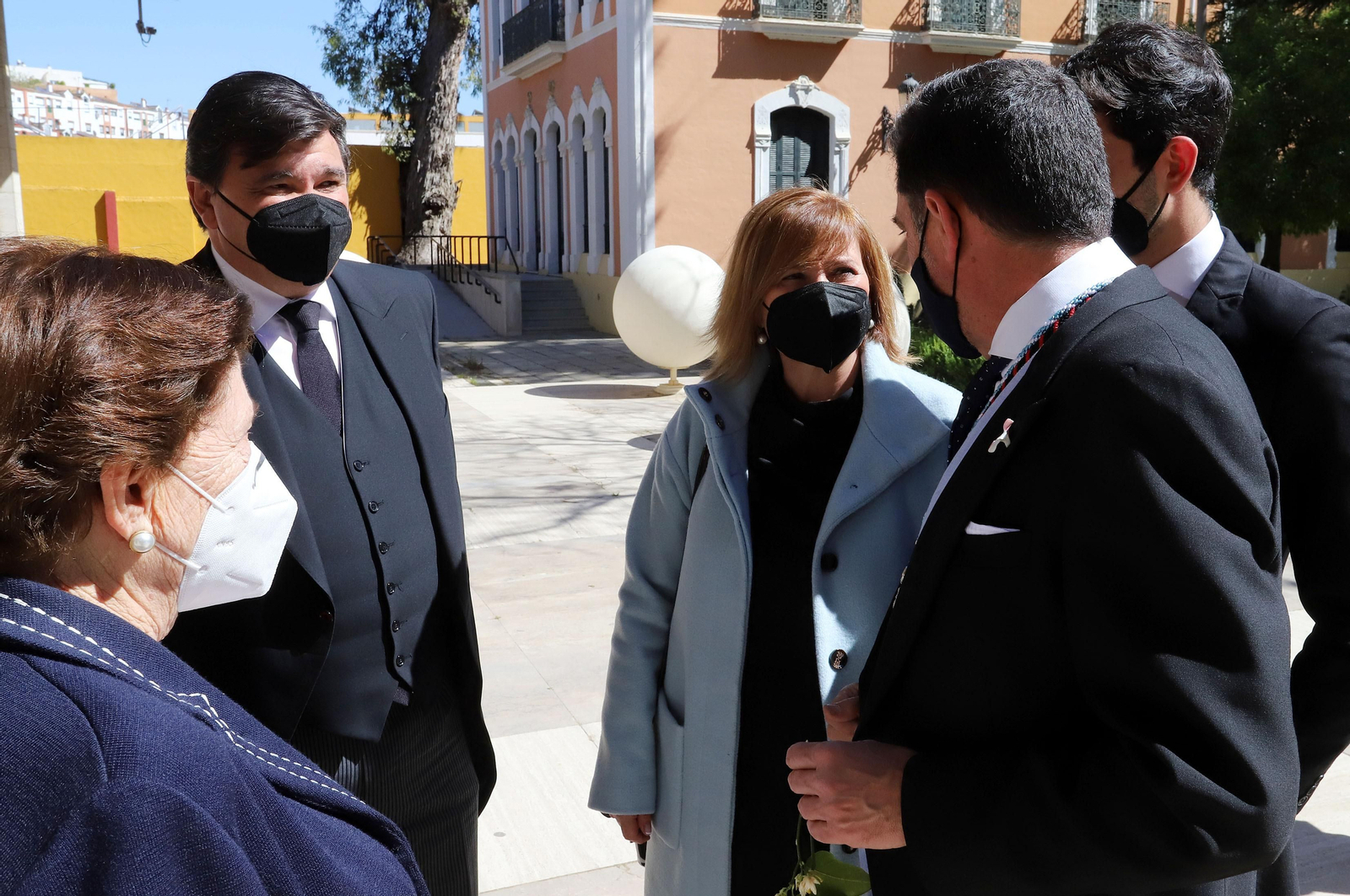 Imágenes del Pregón de la Semana Santa de Huelva 2021 de Eduardo Sugrañes
