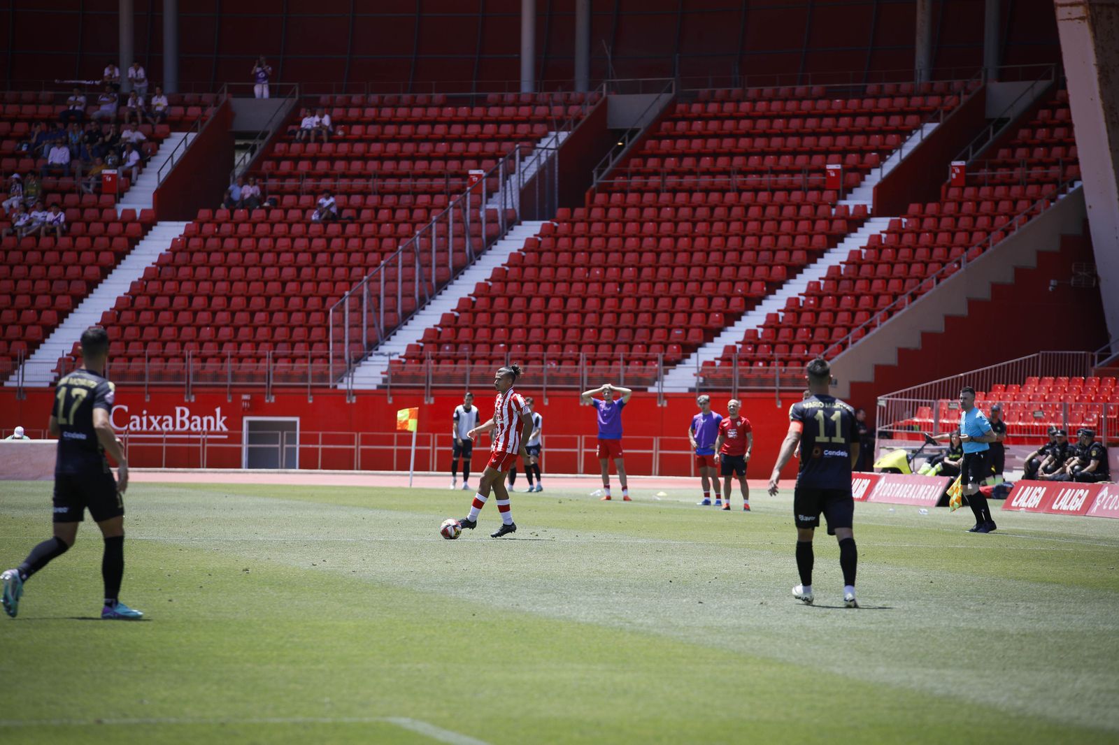 Imágenes del partido entre el Almería B y el Real Jaén