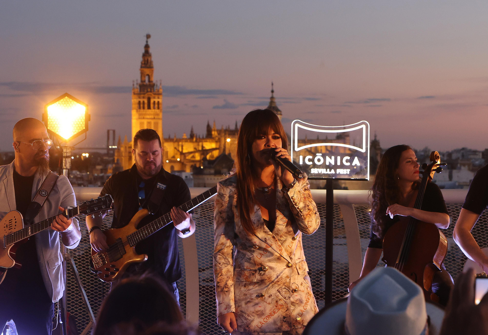 Concierto de Vanesa Martín en las setas