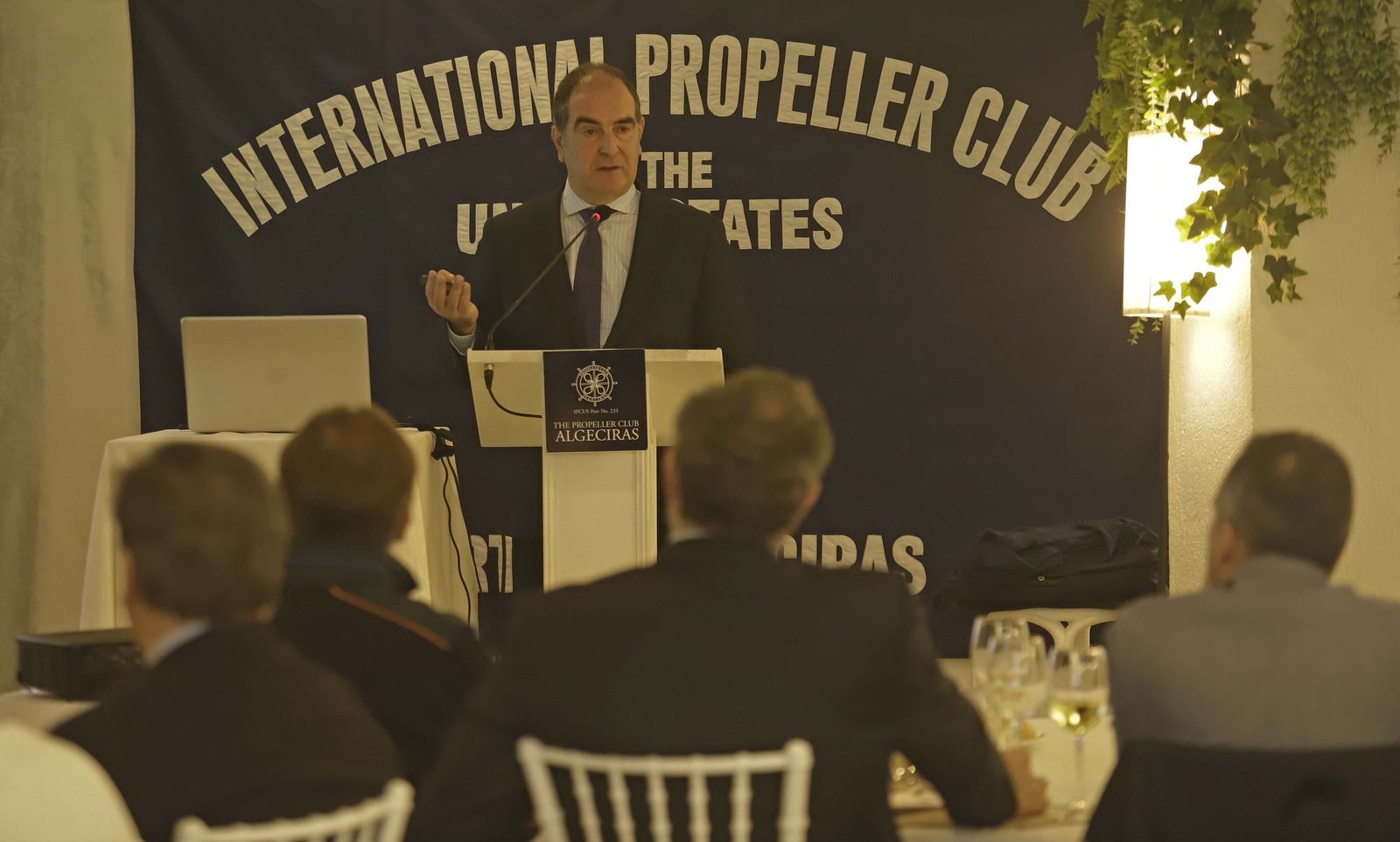 Juan Antonio Patrón, durante su exposición.