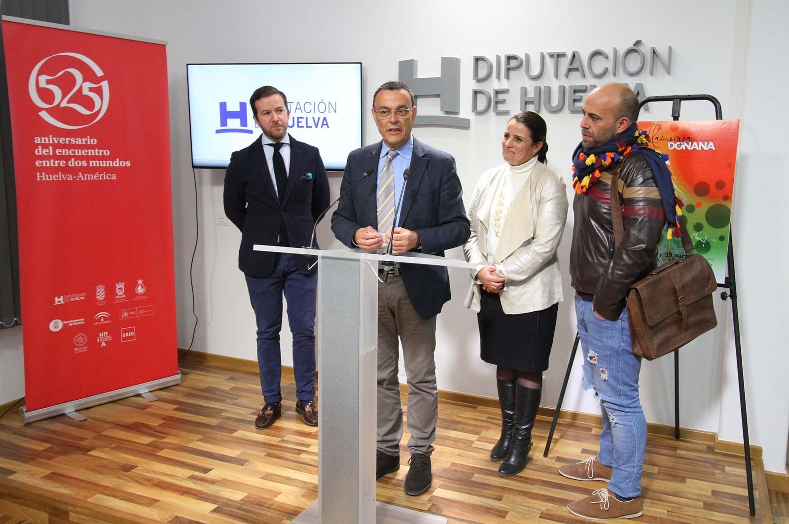 Presentación de 'D'flamenca. Pasarela Doñana'.