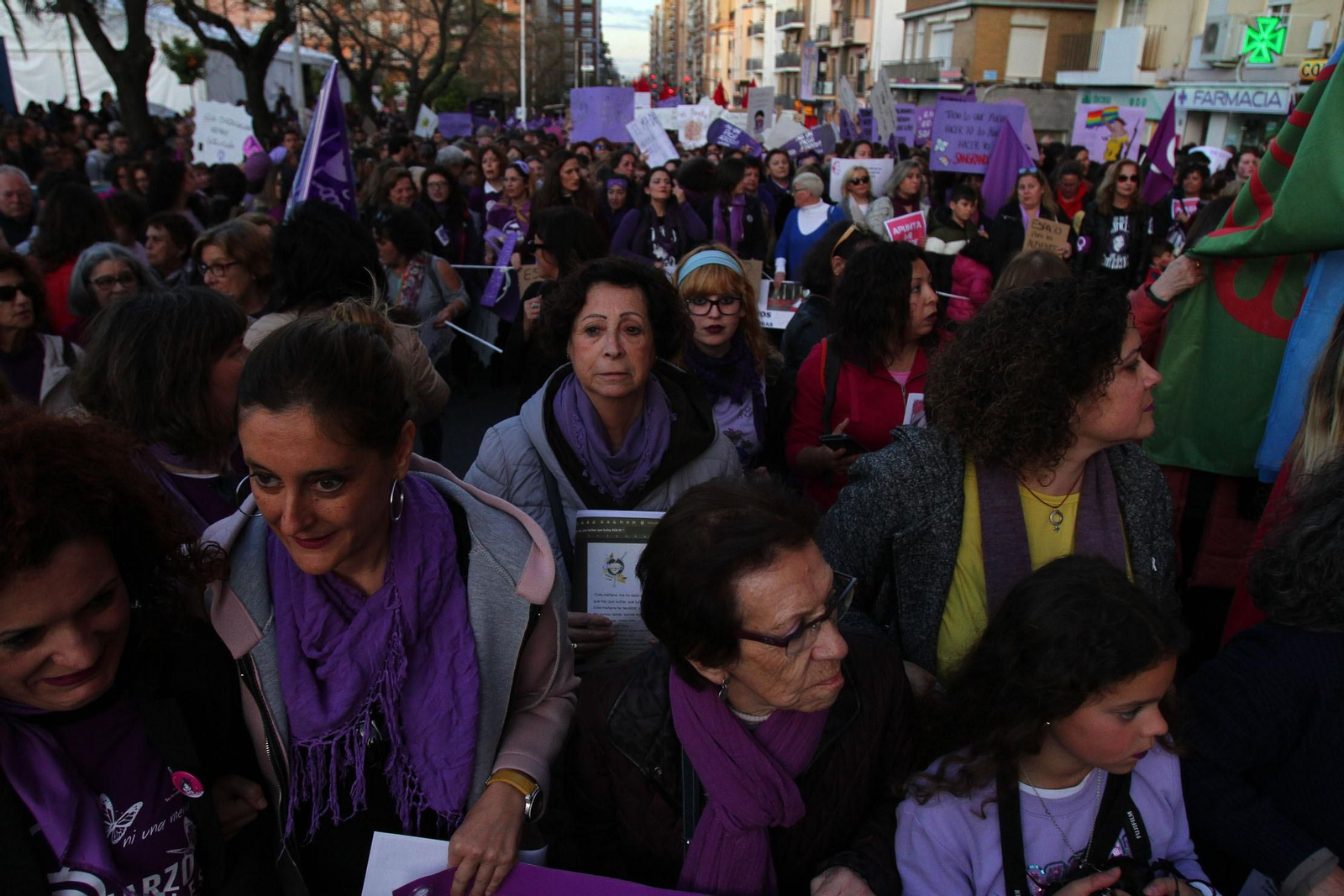 Imágenes de la Manifestación del día Internacional de la Mujer
