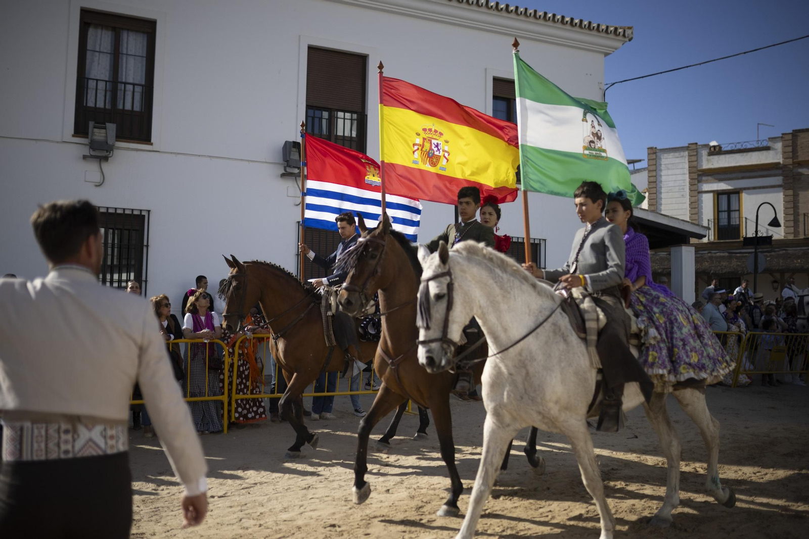 Imágenes de las primeras presentaciones de las hermandades de El Rocío 2024