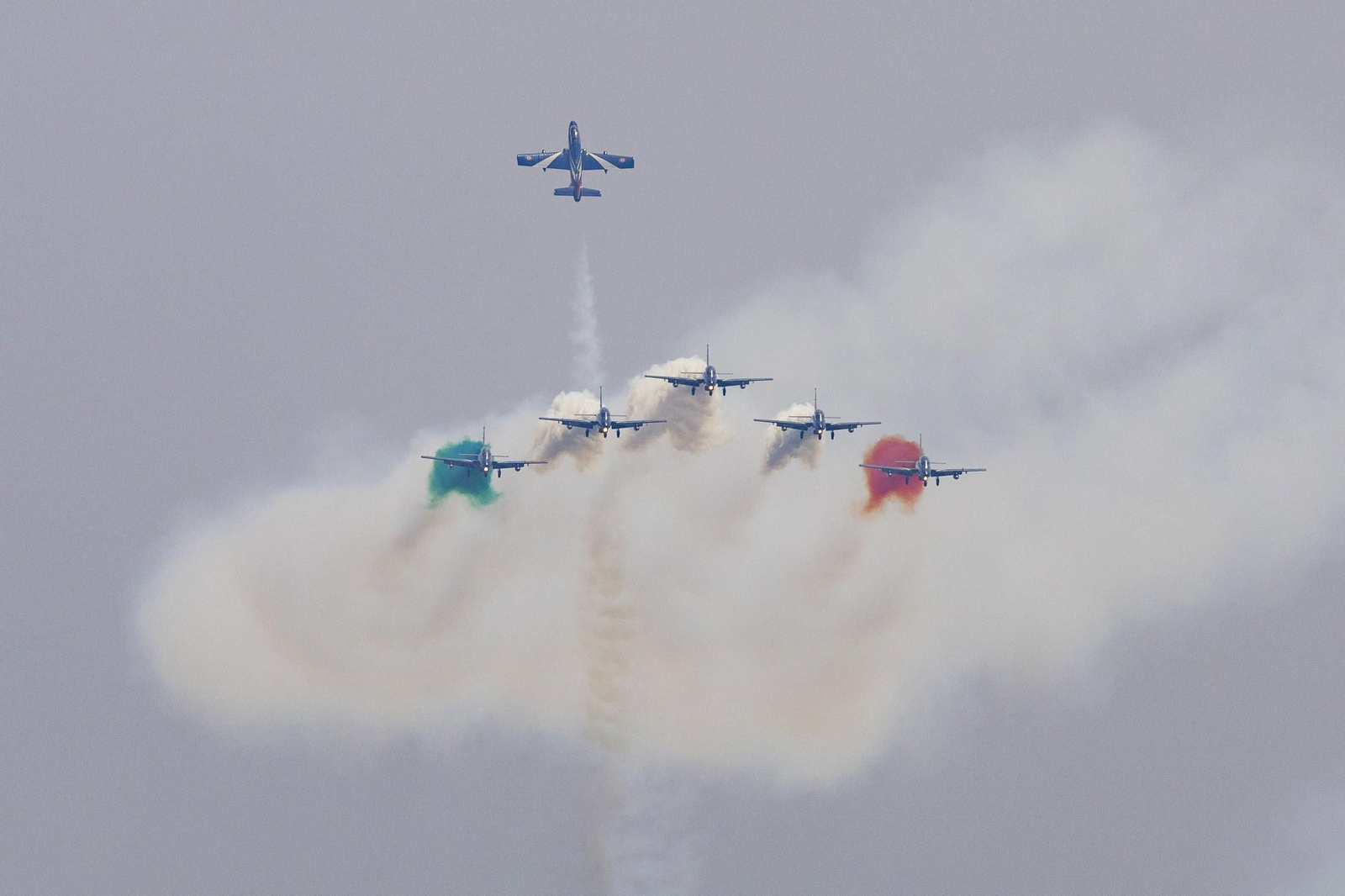 Las mejores fotos de la despedida de la Patrulla Águila