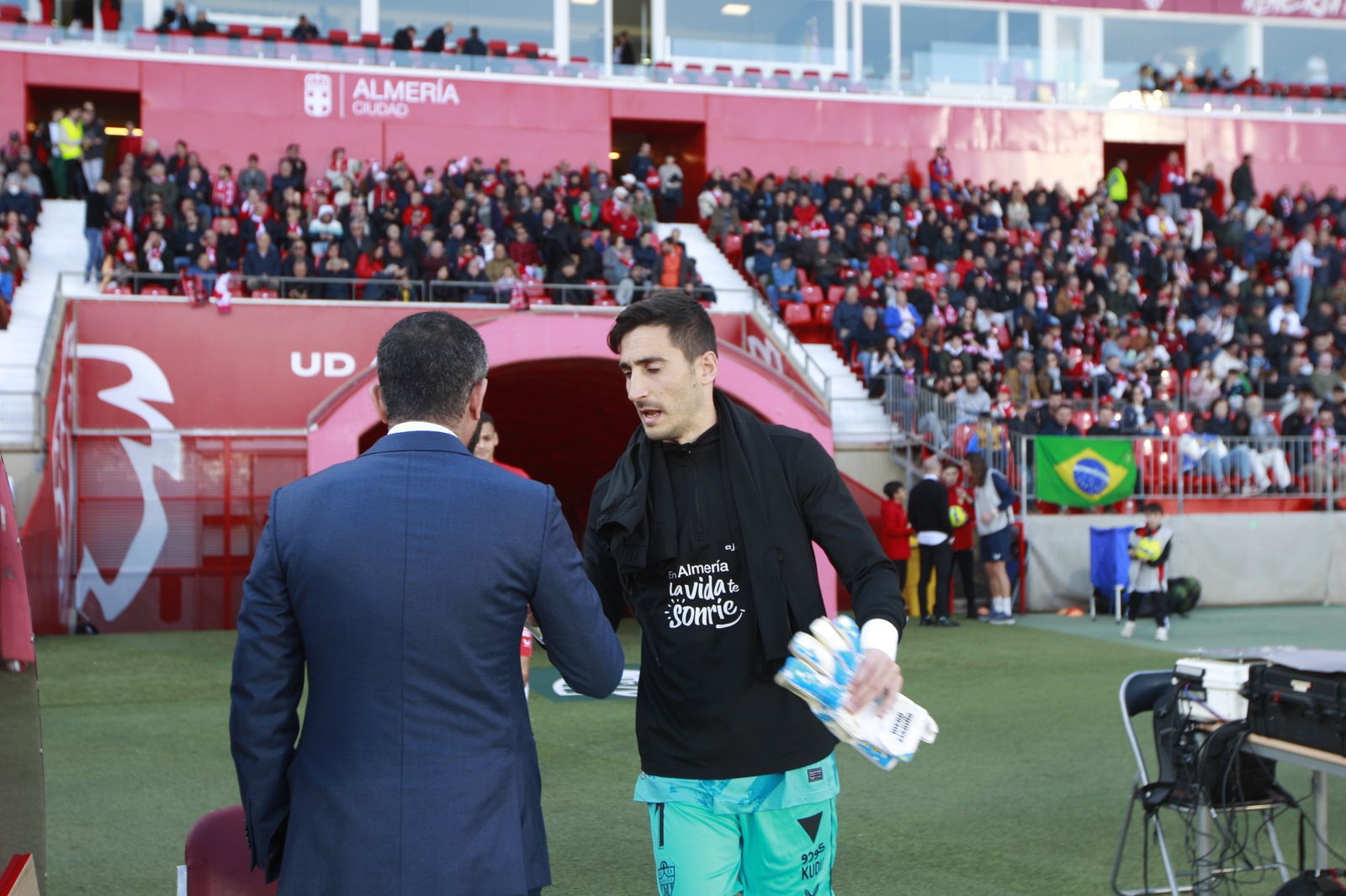 Imágenes de la derrota de la U.D. Almería ante el Villarreal por 0 a 2