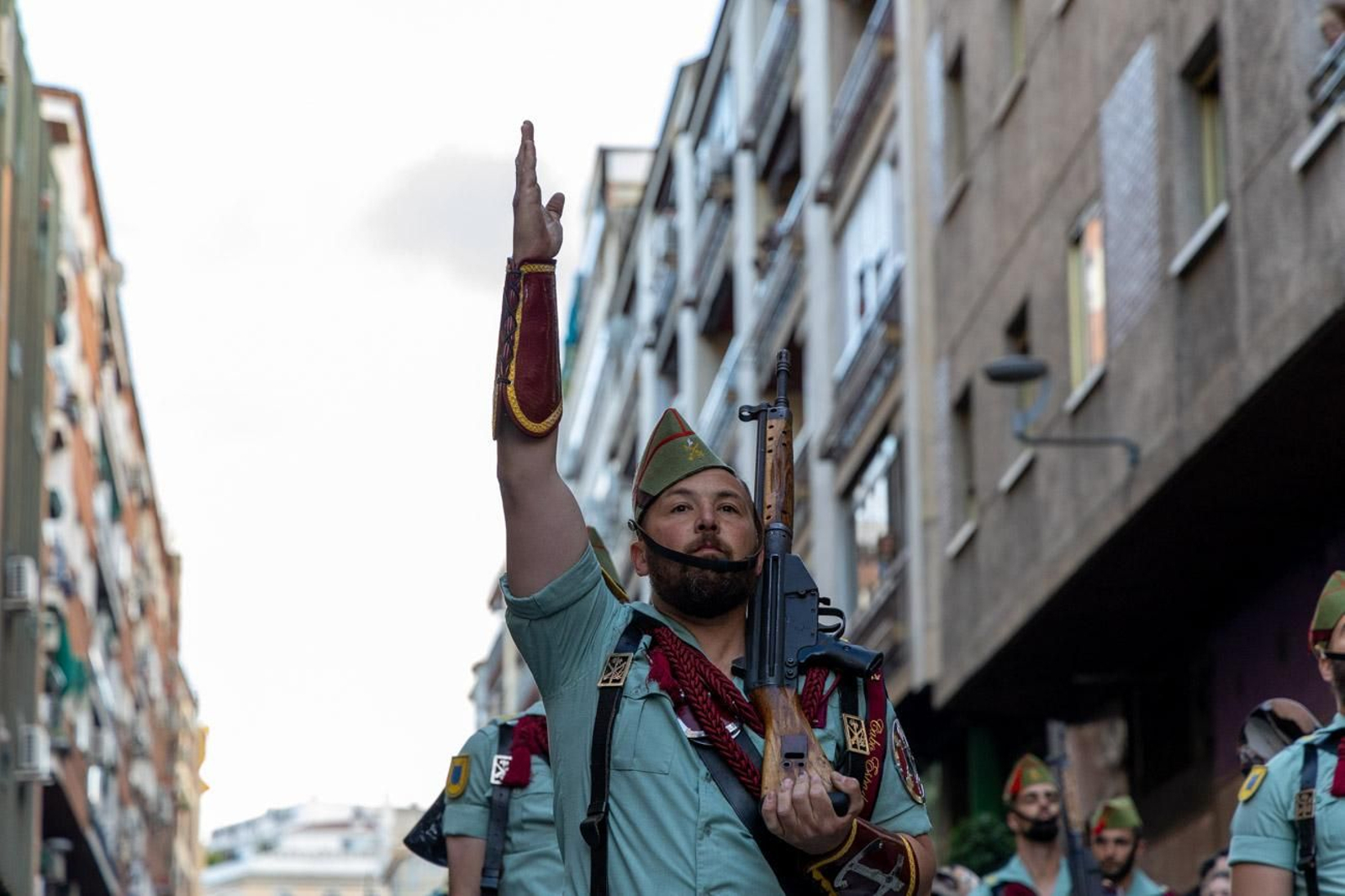 La Legión y el Cristo de la Buena Muerte es uno de los binomios de la Semana Santa.