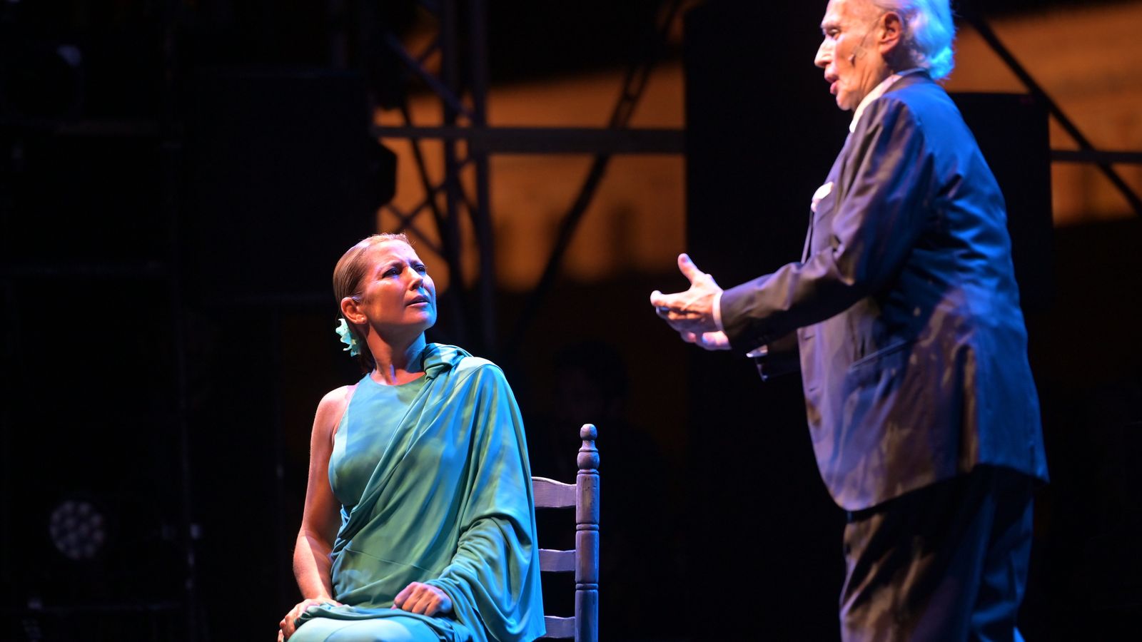 Carreras rindió homenaje a la gran canción lírica española.