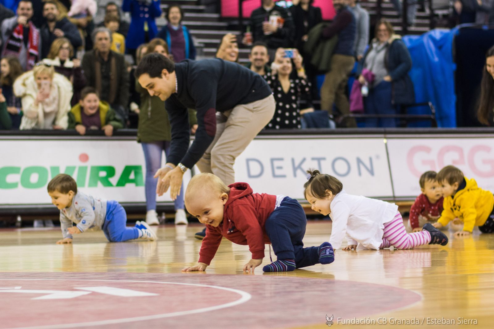 La carrera de bebés en su clásico ya en Palacio de Deportes.