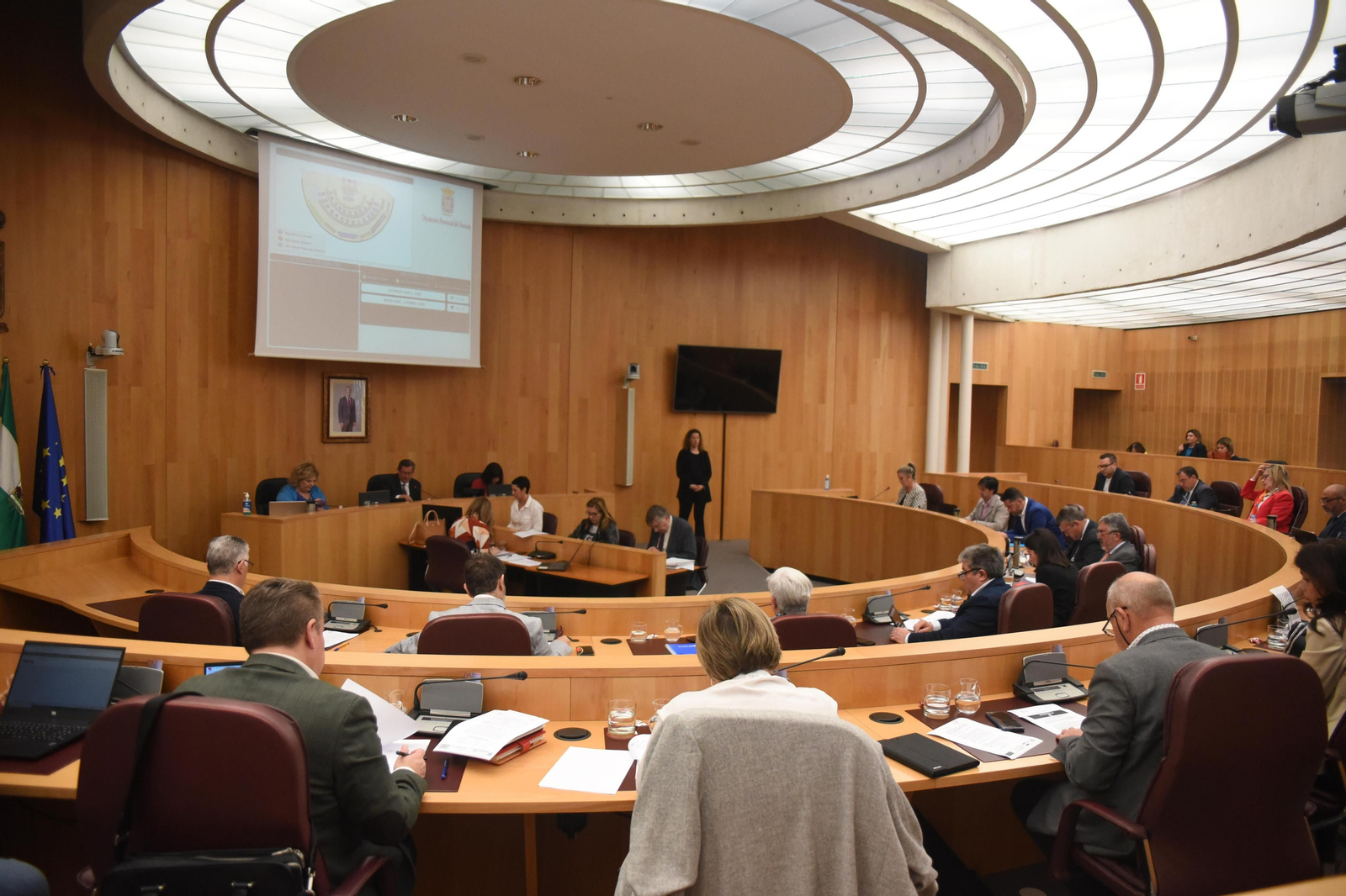 Imagen del pleno celebrado este jueves.