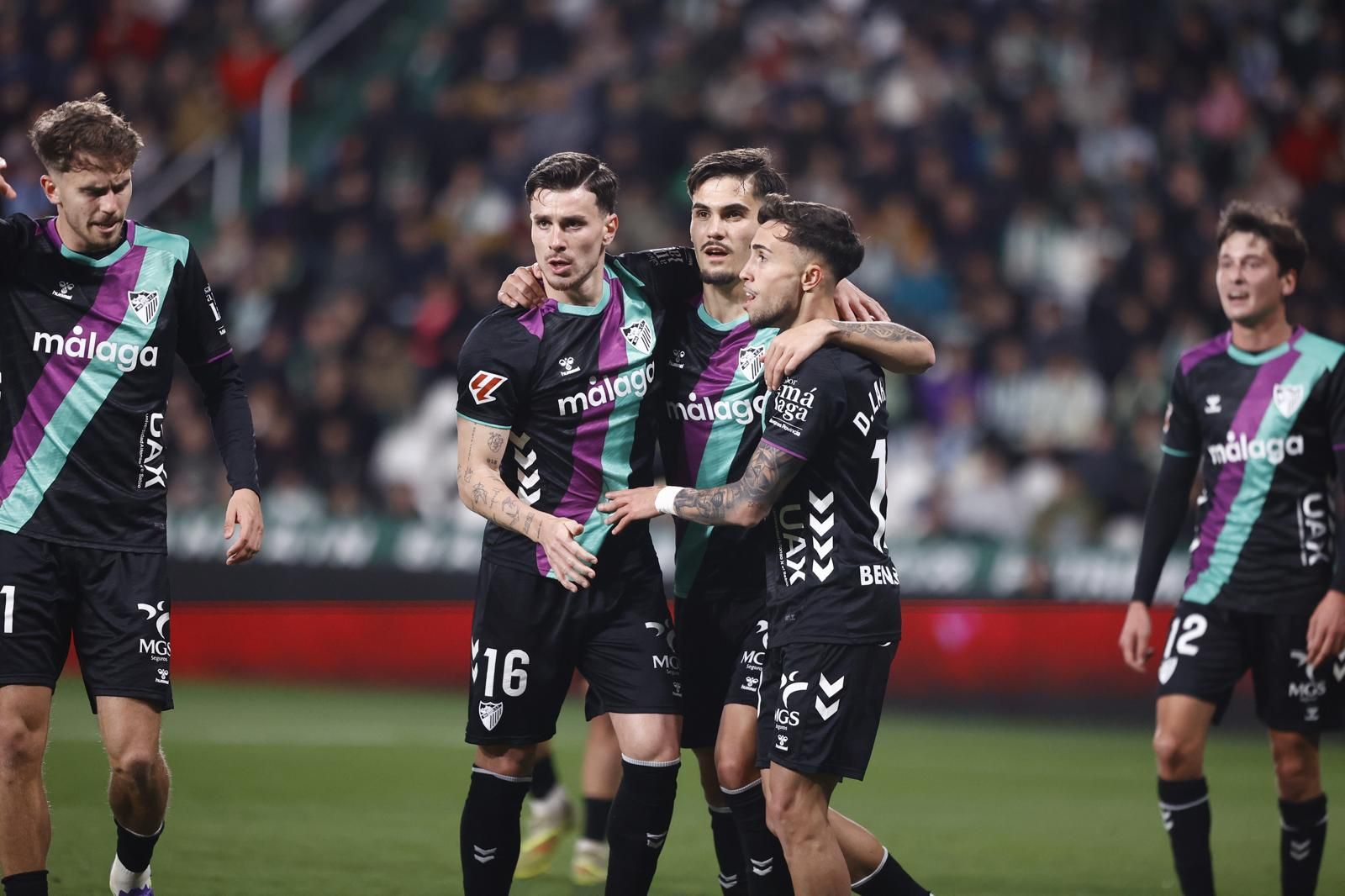 El Córdoba-Málaga CF, en fotos