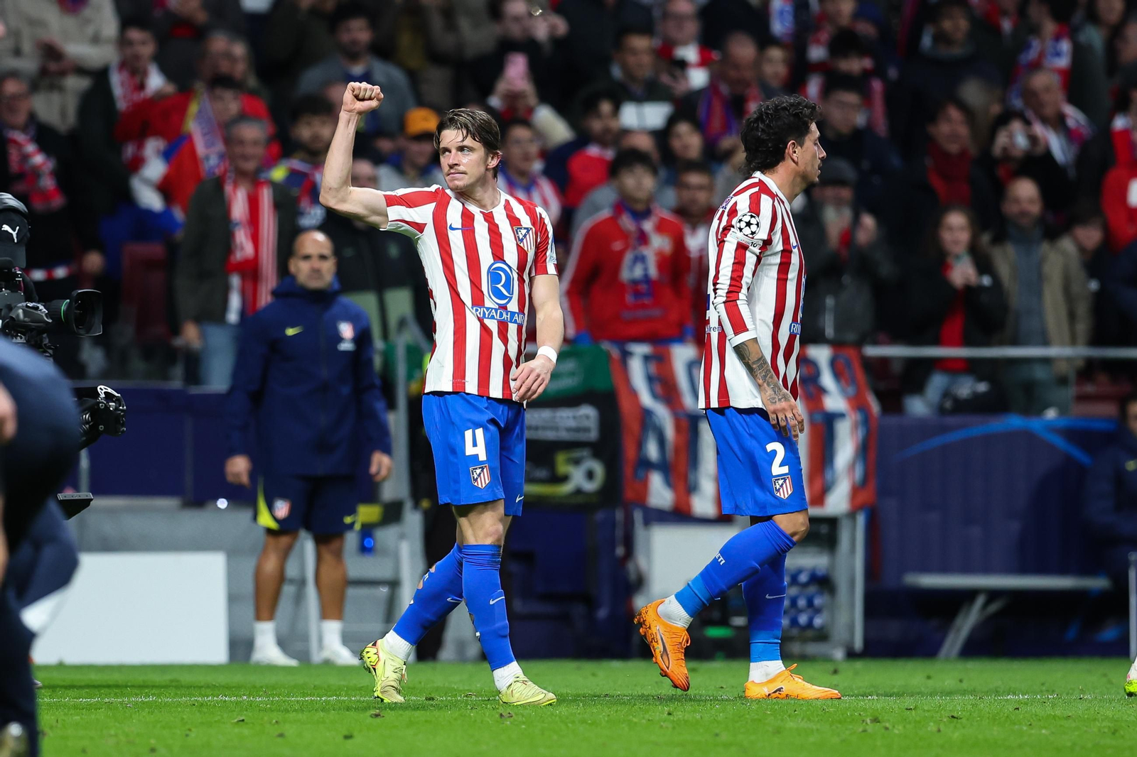 Las imágenes del Atlético de Madrid-Unión Saint-Gilloise