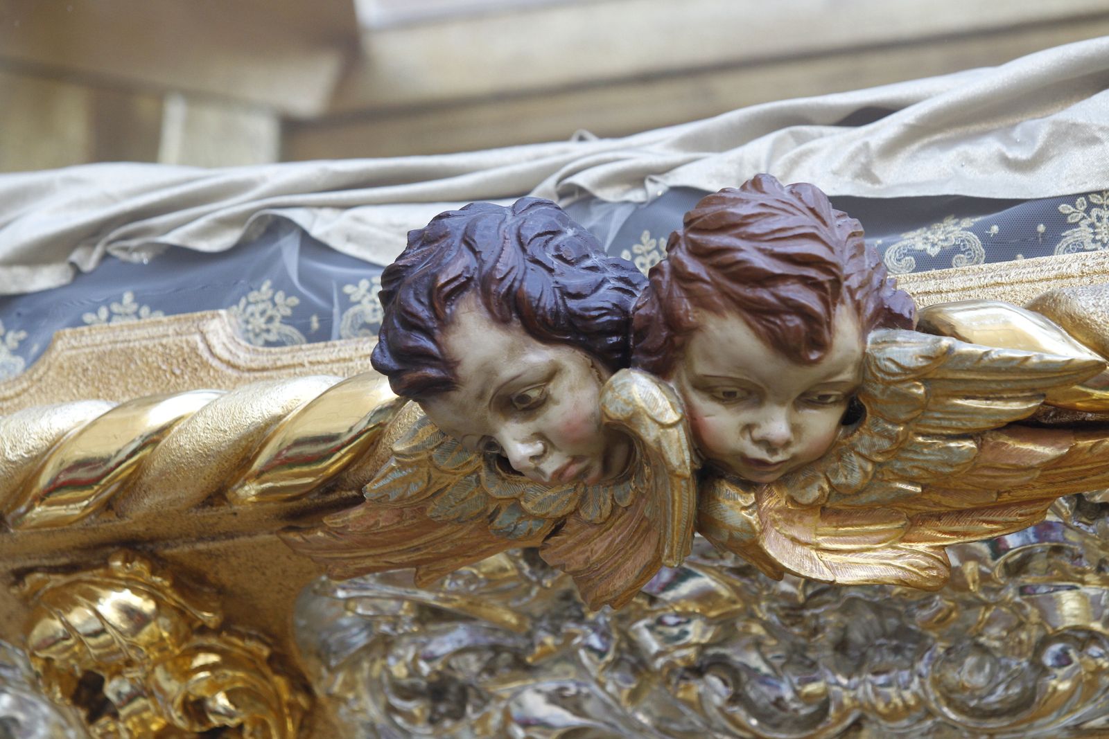 Imágenes de la Procesión del Entierro, Viernes Santo. Semana Santa Almería 2019