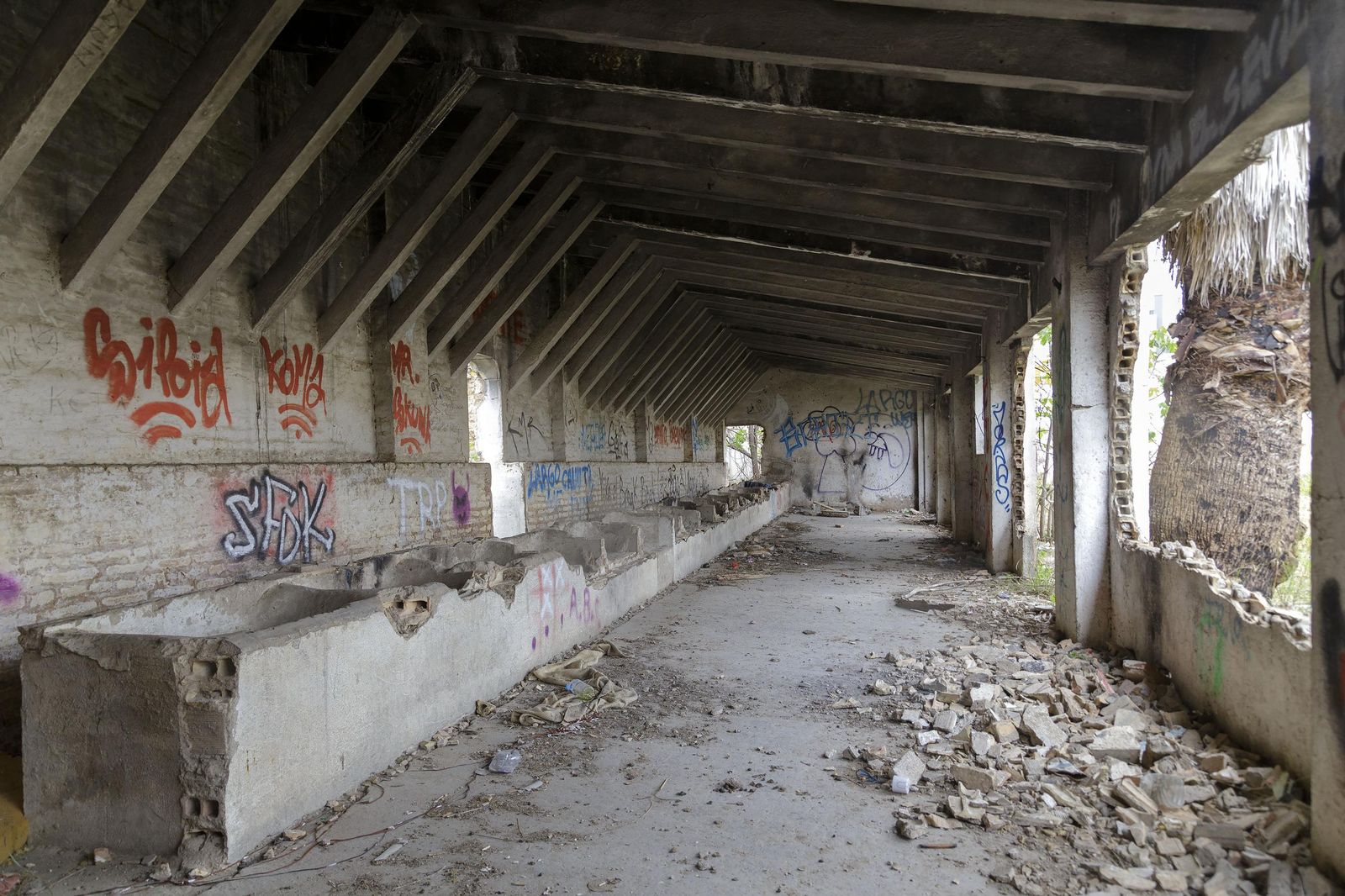 Las fotos del estado de la Hacienda El Rosario