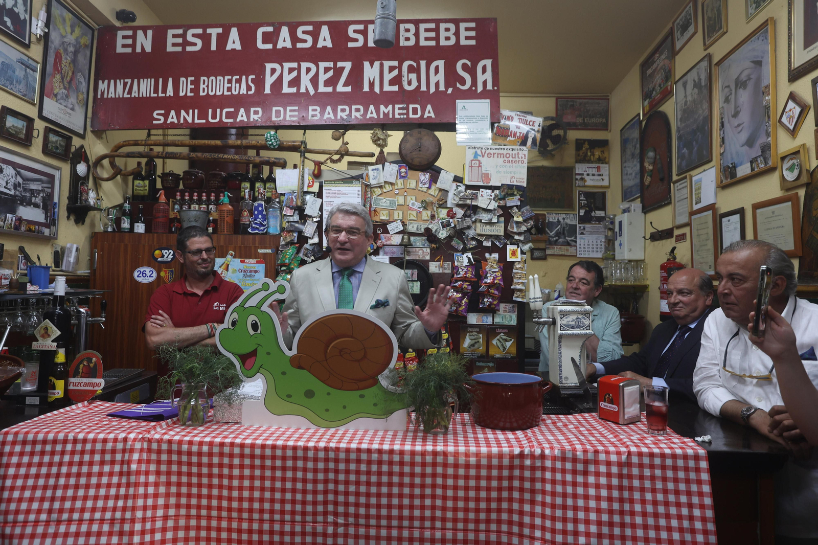 Ramón López de Tejada, pregonero del caracol de 2023.