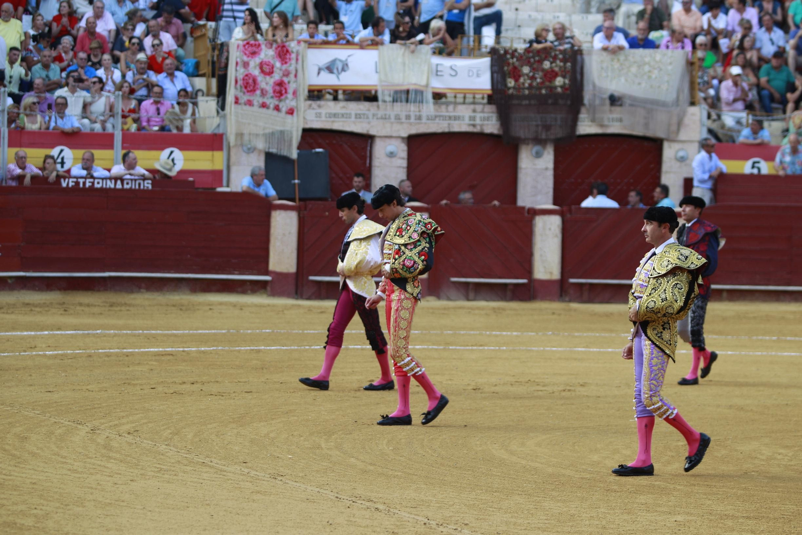 La despedida del torero Enrique Ponce de la Feria de Almería 2024, en imágenes