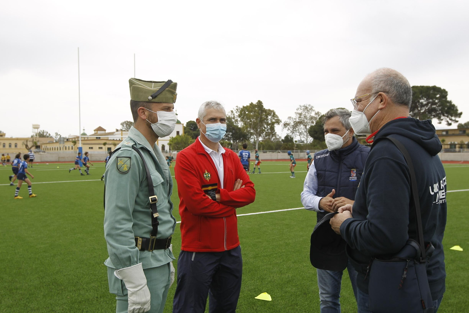 Fotogalería rugby sub-12 andaluz en la Base de La Legión. Viator (Almería)