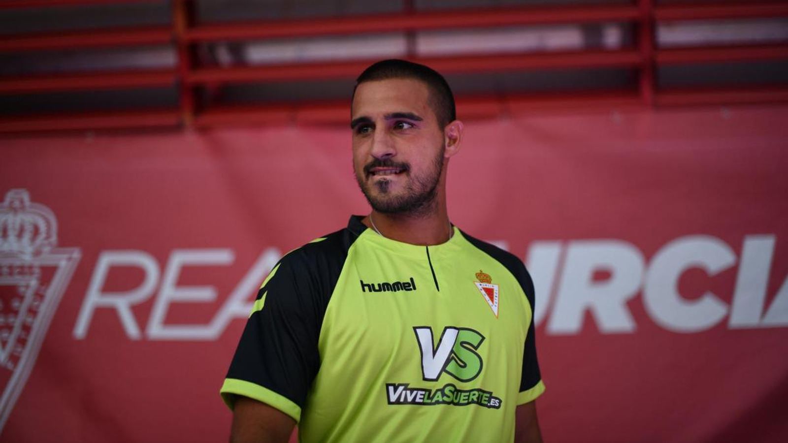 Camiseta del Real Murcia en la 2018-19