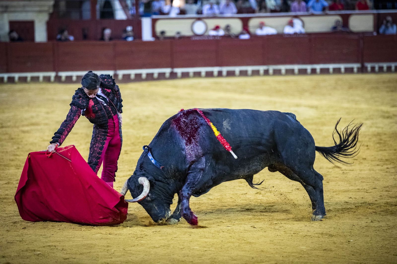 Diego Urdiales, Sebastián Castella y Daniel Luque, en la plaza de toros de El Puerto