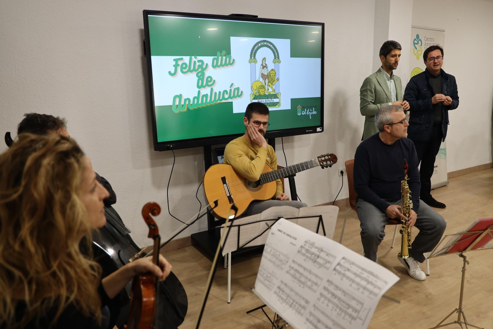 Encuentro asociativo en El Ejido con motivo del Día de Andalucía.